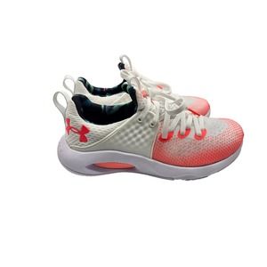 Under Armour Women's HOVR Rise 3 Novelty Cross Trainer Size 6 New White‎ Orange